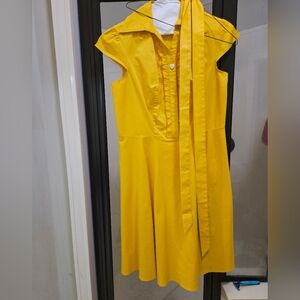 Vintage mustard colored dress